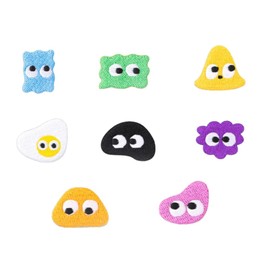 aninako Patches, Embroidered, Animal Patches, Paste or Sew, Applique Patches, Children, Animals, Popular Set, Embroidery, Iron, Patches, Crafts, Boys, Girls, Cute, Stylish, Cute, Kindergarten,