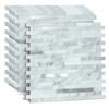 Midcard 10 Sheets Peel and Stick Backsplash PVC Wall Tile,for