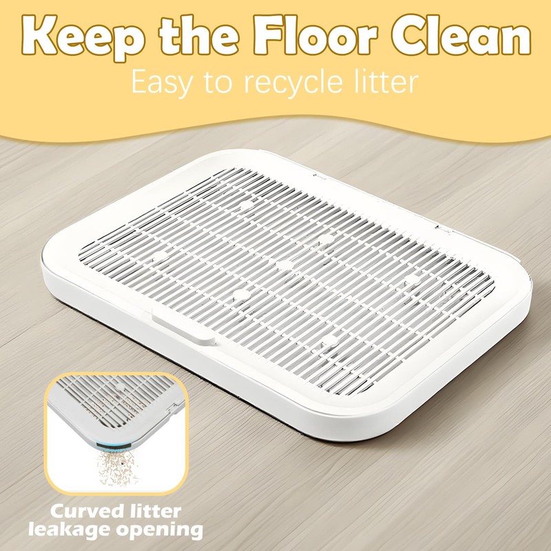 LoopTime Elevated Cat Litter Mat Litter Box Mat with a