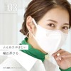 Iris Ohyama RK-F5MBK Non-Woven 3D Mask, 5 Pieces, Regular Wide,