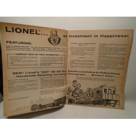 Lionel ORIGINAL LIONEL 1956 CATALOG PRIVATE PRINTING ON NEWSPRINT IN MINT CONDITION