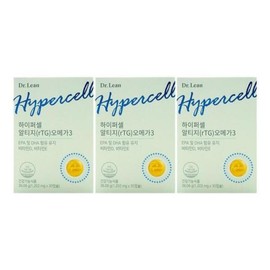 Dr. Lin 셀러허브 식품 닥터린 하이퍼셀 알티지 오메가3 1202mg x 30캡슐 x 3박스 Seller Hub Food Dr. Lin Hypercell RTG Omega-3 1202mg x 30 capsules x 3 boxes