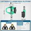 Pinsync Road Bike Pedals Compatible with SPD-SL Cleats, Ultra-light 130g