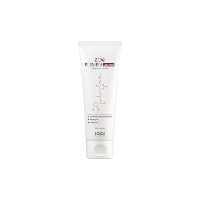 I·Zézé Limpiador Izeze Zero Blemish 120 Ml 4 Onzas Líquidas