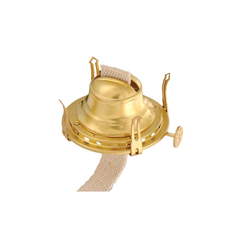 B&P Lamp® Solid Brass Queen Anne Burner