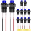 12mm Mini On/Off Switch with Latch 250V 1.5A 125V 3A