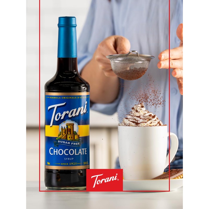 Torani Sugar Free Chocolate Syrup, 25.4 Ounce