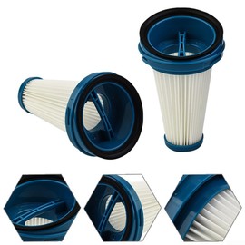 2 Pack Washable Reusable Vacuum Filter for LH11927 LH11928 Rotaro PowerVac 2 in 1 Cordless Vacuum Accessories Replacement Part 89210 Filter