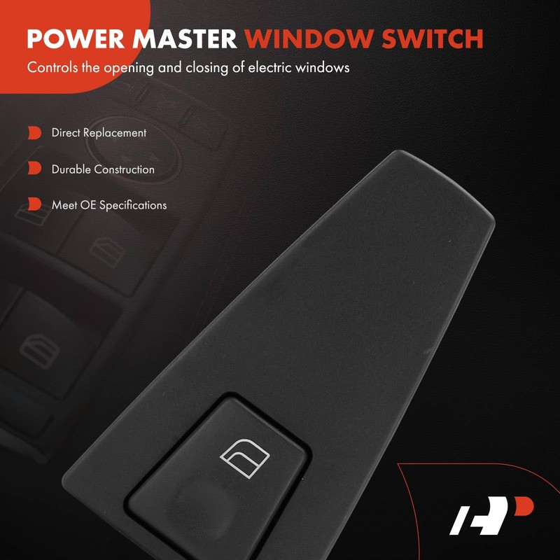 A-Premium Power Window Switch Compatible with Volvo VN 2004, VNL