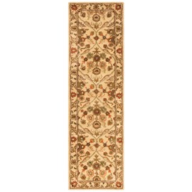 Safavieh Antiquity Collection AT51C Handmade Traditional Oriental Premium Wool Runner, 2'3" x 8' , Gold