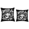 Soprano Singer Vocal Range Vocalist Voice Singing Choir Throw Pillow
