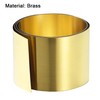 sourcing map Brass Sheet Roll, Metal Foil Plate 1000mm x