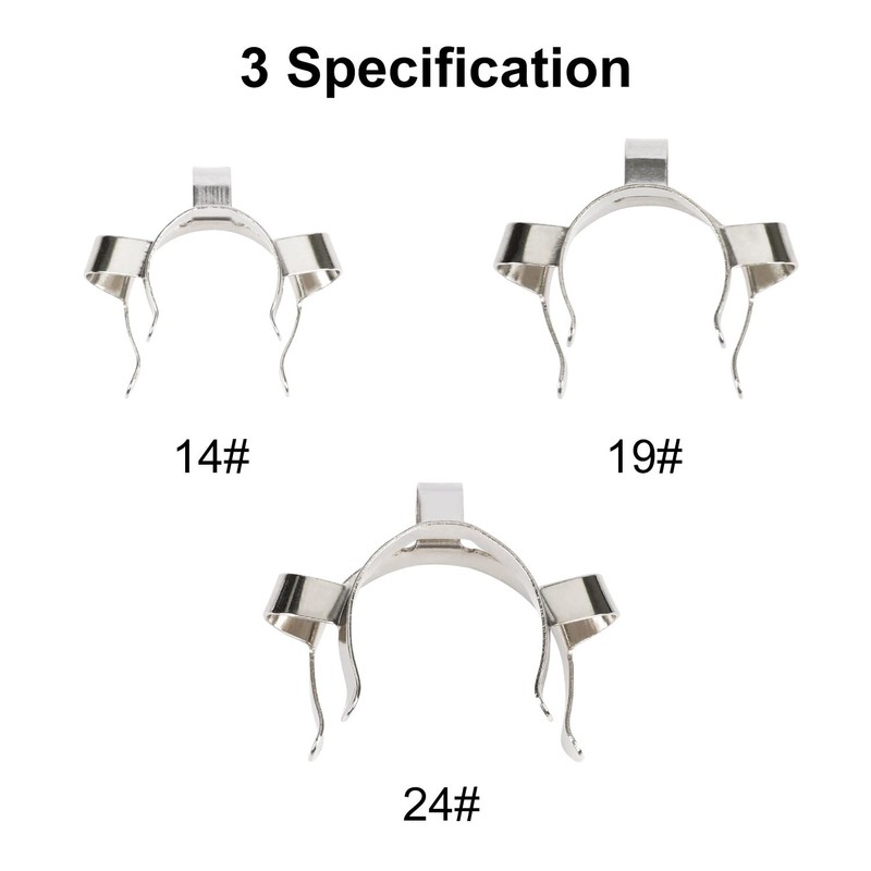 XCD Metal Joint Clips for 14/20 Glass Ground Joint Lab