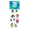 Kids Robot Stickers Set