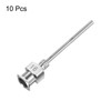 sourcing map 10pcs 16G Stainless Steel Dispensing Needles 1" Glue