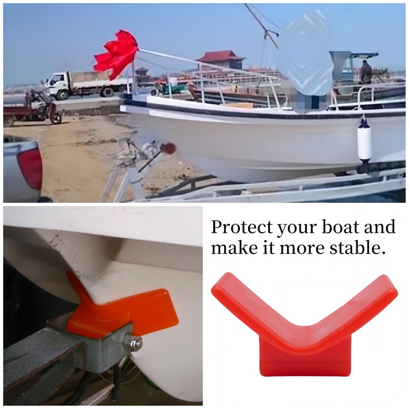MAMDAFAON 3" Boat Trailer Bow Stop fits 3" Bracket with