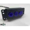 Riot Engineering 350Z Button Panel - 19mm 3 Buttons -