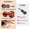 Vetimobato 1/2 Full Size Violin for Adults & Beginners -