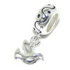 ICYROSE Solid 925 Sterling Silver Dangling Dove Charm Bead