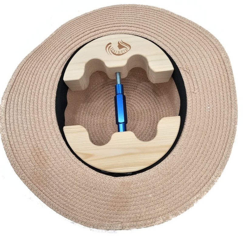 [HAIBEIR] Hat Stretcher Hat Jack Adjustable Turnbuckle Fits All Adult