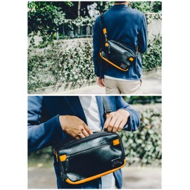 SEAL Travel Mini Shoulder Bag, Men's, Shoulder Bag, Crossbody Bag, Waterproof, Motorcycle, Travel Bag, Made in Japan, navy