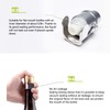Topyond Golden Champagne Stoppers,Stainless Steel Reusable Wine Wine Stopper,Wine Stoppers