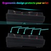 CHONCHOW 60% Wireless Gaming Keyboard and Mouse Combo,LED Backlit Rechargeable