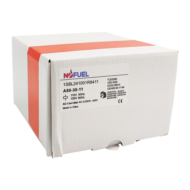 A50-30-11 Contactor 120V Coil AC 50A Contactor A50-30-11-84 1NO1NC