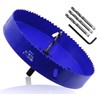 Seimneire 8 Inch Hole Saw with Heavy Duty Arbor, 1.2