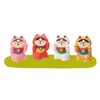 Deco Corporation Concombre ZCB-35257 Dancing Maneki Neko Red Lucky Lucky