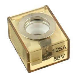 SIGANDG Terminal Fuse 125 AMP Marine Rated Battery Fuse 58V DC Max IP66 Waterproof MRBF Fuse 125A