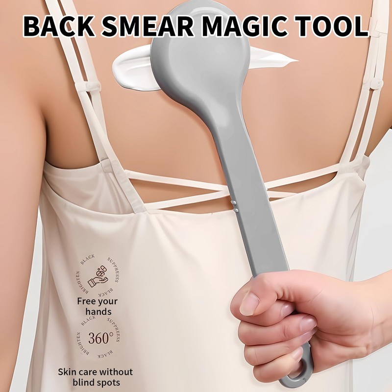 2 PCS Lotion Applicator for Back Soft Long Handled Sponge