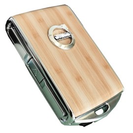 GTWBWRGY Car Key Fob Cover Shell for Volvo S60 S90 XC40 XC60 XC90 V60 V90 Gift for Man Women (Bamboo)