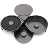 1 Pack 3 Tier Bar Glass Rimmer for Margarita and