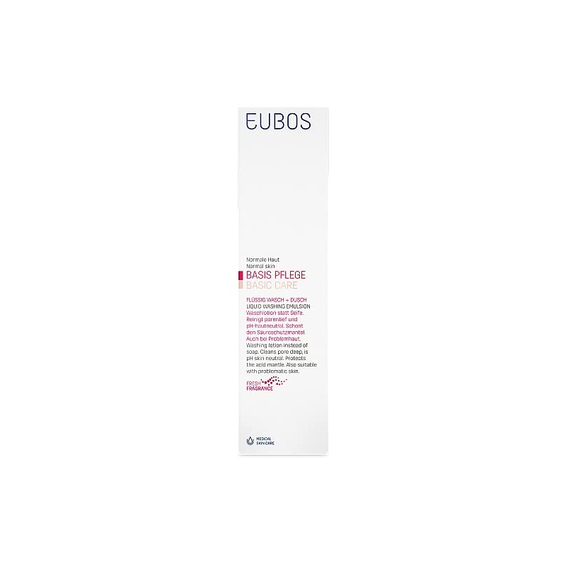 Eubos Washing emulsion with dosage red, 400 ml, against blemished