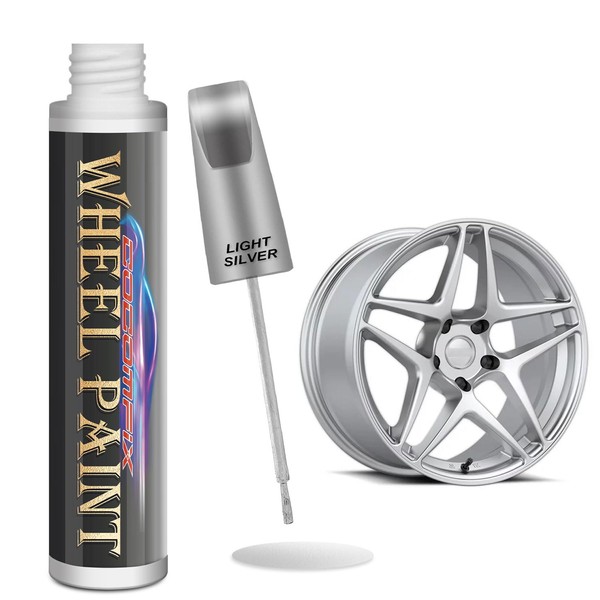 cocomfix Silver Rim Touch Up Paint. Wheel Scratch Repair Pen.