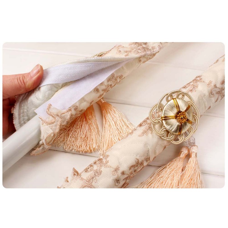 Luxury Lace Embroidery Refrigerator Fridge Door Handle Cover Handles Protector,