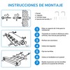 Bluelander Tendedero de Ropa Retráctil Plegable, 4 Cables de 3.2