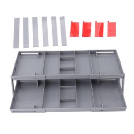 Multi Level Drawer Organizer, Expandable Folding Smart Drawer Organizer Makeup Organizer For Drawer Smart Drawer Organizer Kitchen Gadgets Utensils for Jewelry, Office Drawers (2