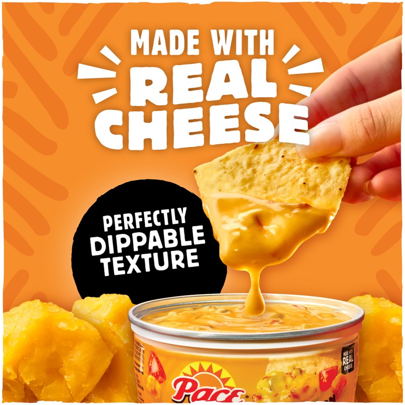 Pace Salsa Con Queso Dip, 11 oz Microwavable Bowl (8