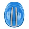 Construction Site Protective Cap Ventilate ABS Hard Hat Reflective Stripe
