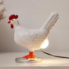 LUOYF Funny Chicken Egg Lamp with Egg in Butt Chicken