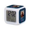 Fabulous Blue Illuminated Cube Alarm Clock - Jedidiah Sawyer Chainsaw