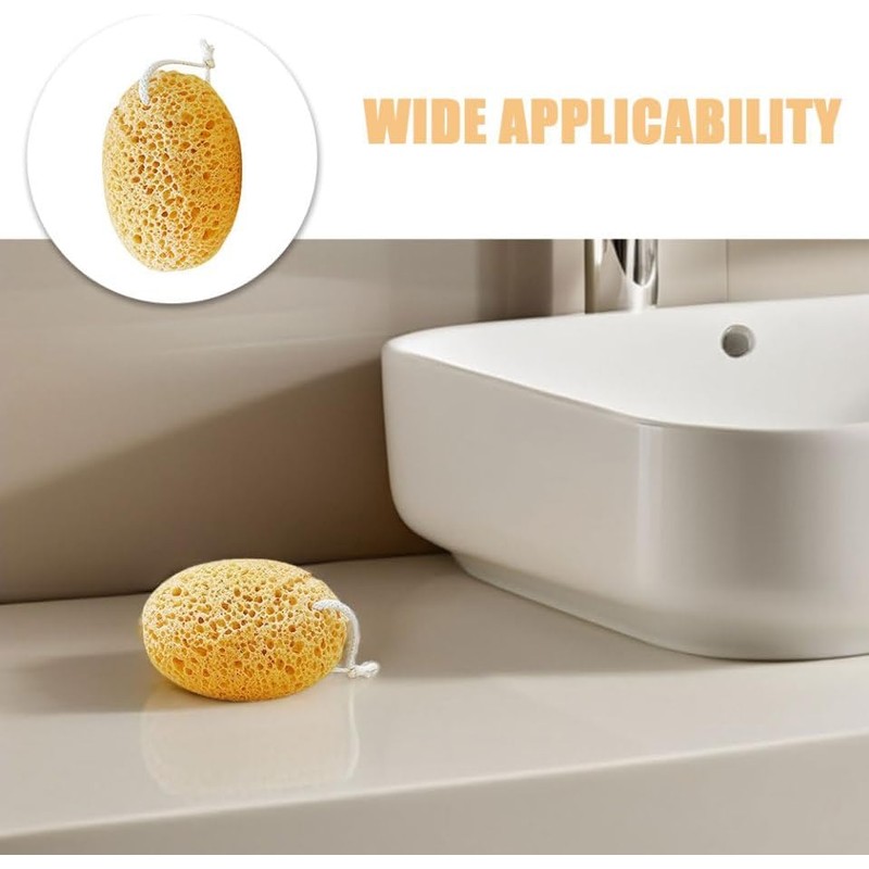 Esponjas de Ducha para Baño 4 Piezas, Poliuretano Panal