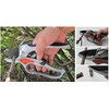 Ratchet Hand Pruner 8 Inch - Aluminium Anvil Pruning Shears