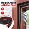 Self-Adhesive Door and Window Weather Stripping for Gap Sealing –