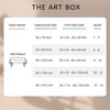 THE ART BOX Outdoor Tablecloth Rectangle, Cotton Farmhouse Table Cloths,