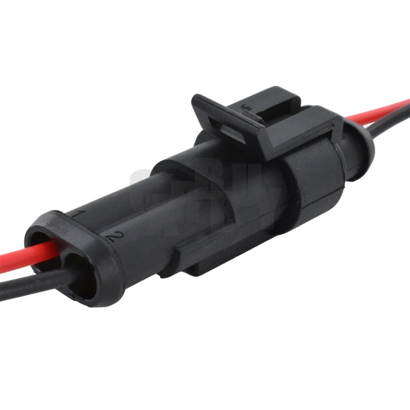 carbbuy 20X Car Waterproof Electrical Wire Cable Connector Male Female