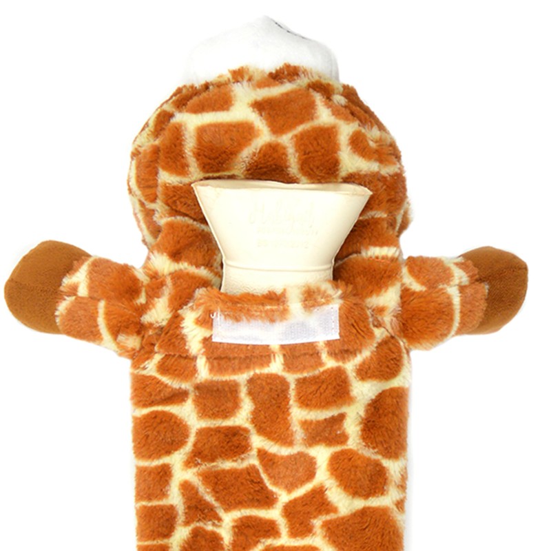 Olivia Rocco Extra Long Hot Water Bottle with Super Soft