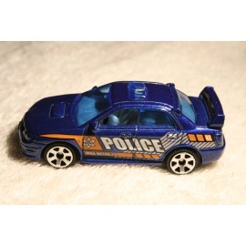 Matchbox 22 MATCHBOX BLUE METALLIC 2007 SUBARU IMPREZA WRX LOOSE MBX JAPAN TOURERS SERIES